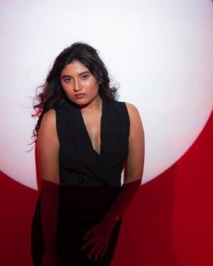 Shamni Mahe Instagram - 🎴 

Styled by @shivani_mohanakrishnan 
Makeup and hair by @makeupandhair_by_maya 
Photographer @ajayravi_dp