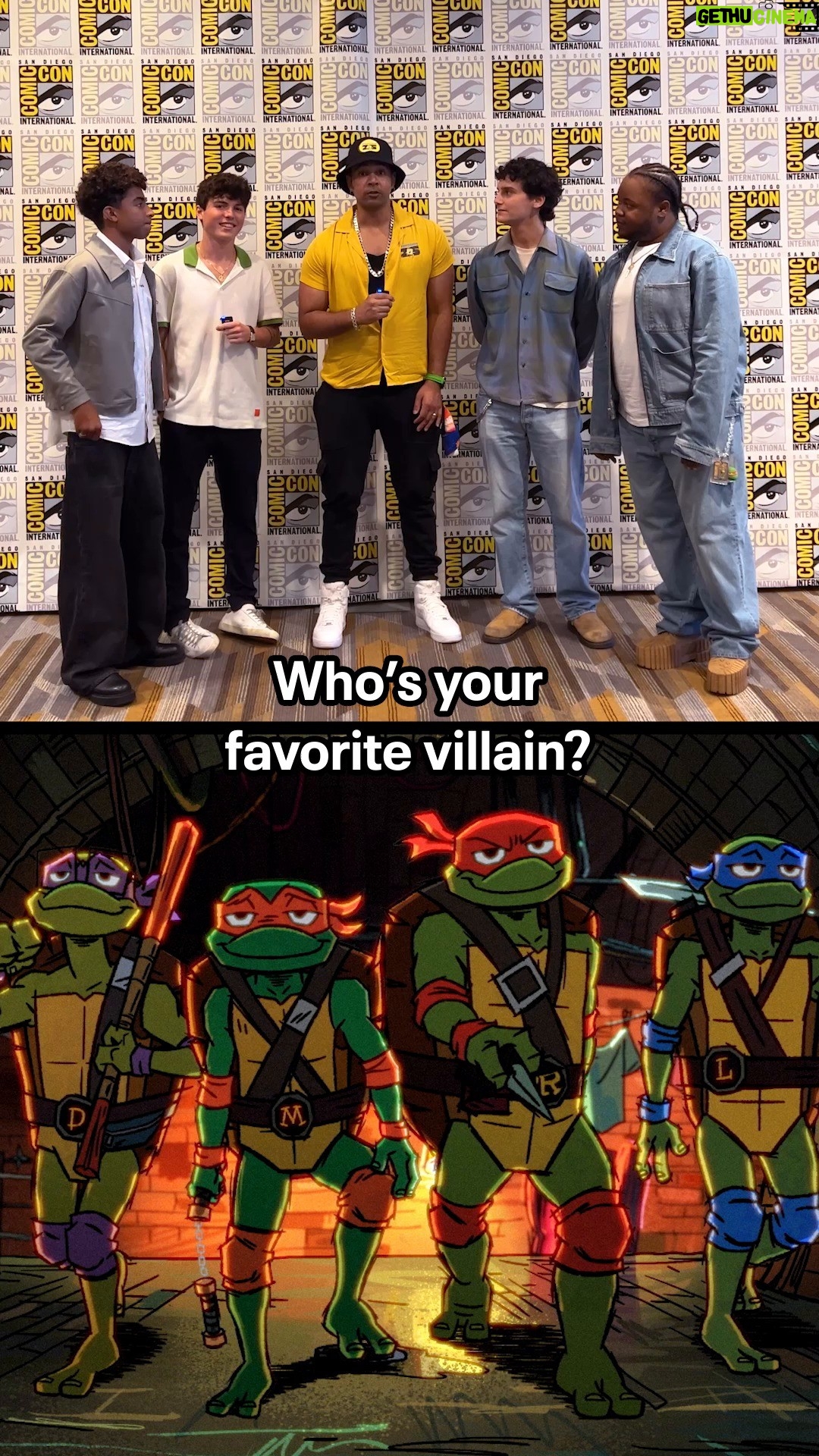 Shamon Brown Jr. - 3.8K Likes - meet your new favorite villains 😈 Tales of the #TMNT 12 episode event premieres August 9 only on @paramountplus