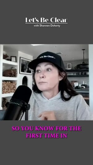 Shannen Doherty Instagram - New episode of @letsbeclearpod on @iheartradio or anywhere you listen to podcast. This is what I am currently facing. #cancer #life