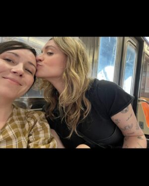 Shannon Woodward Instagram - 1. This stranger on the subway was very kind @ellison.barber 
2. Going outside is always a mistake
3. Saw this message in the bathroom after dinner. Pray for us all.
4. I started boxing and now a hallmark of my personality is making fists. It’s not great, but it’s true
5. Photoshopping myself into the news to keep EBTV humble.
6. Ellie is the icon we need in these dark times.