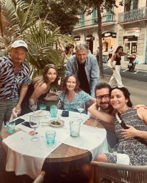 Sharon Corr Instagram - Posted @withregram • @thecorrsofficial Stop off in beautiful Barcelona for a spot of lunch before heading to @caproigfestival for our sold out show tonight 🫒🍷

Tickets for all dates on our UK tour are on sale now {link in bio} Ireland dates are SOLD OUT!

@andreacorrofficial @carolinecorrofficial @jimcorrofficial @sharoncorrofficial @keithduffybass @antodrennanguitar