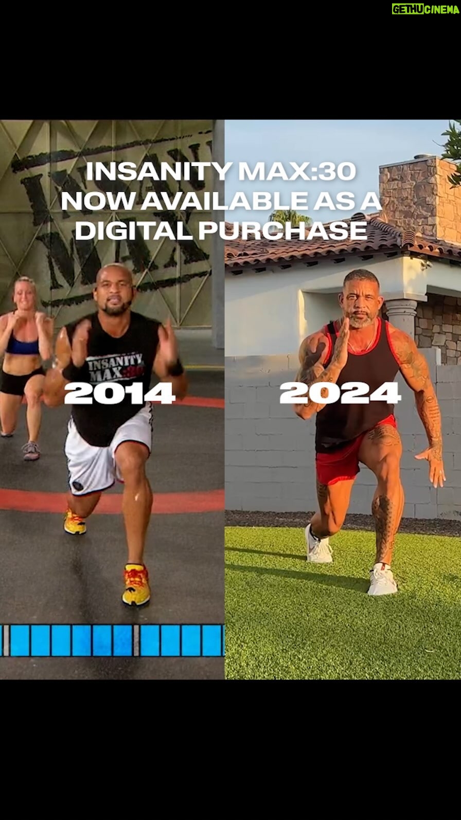 Shaun T - 12.1K Likes - Max OUT - THEN and NOW! 🔥 INSANITY MAX:30 is available today, right away - as a Digital Purchase. Get ready for the wildest 30 minutes of your day and the insane results you’ve always wanted. Push your limits and go all out for as long as you can—get it today at the link in bio! 💪