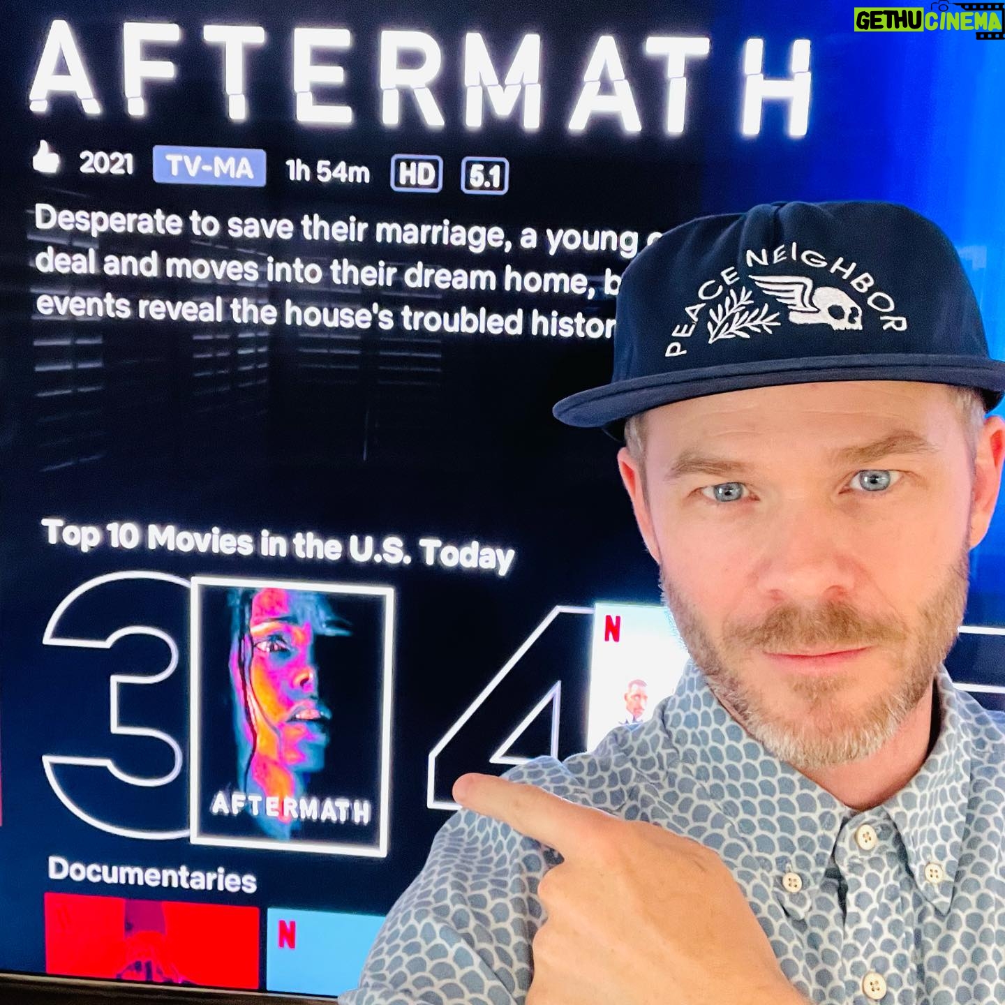 Shawn Ashmore - 4.8K Likes - Very excited to have #aftermath on the top 10 @netflix!! Thankful for everyone who watched! Spread the word if you checked under your bed after watching😳
