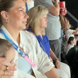Shawn Johnson Instagram - Core memories made. #Paris2024