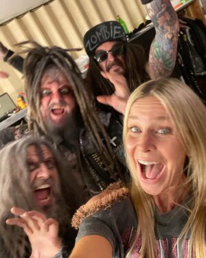 Sheri Moon Zombie Instagram - A rockin' good time in SLC ⚡️🔥⚡️ @robzombieofficial #freaksonparade2024