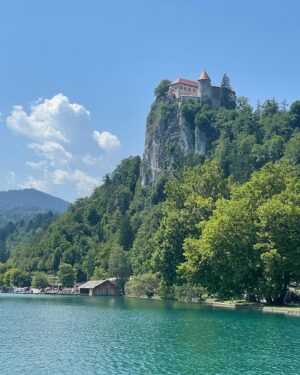 Sherry Vine Instagram - Gorgeous day at Lake Bled. I rarely go anywhere that isn’t work/show related and I very rarely spend extra time there. So to take 4 days off and explore beautiful Slovenia was amazing. My travel companion @gregkiep and I really checked a lot of boxes here. Hvala Slovenia!
