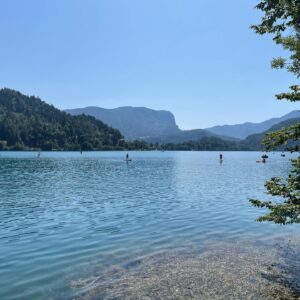 Sherry Vine Instagram - Gorgeous day at Lake Bled. I rarely go anywhere that isn’t work/show related and I very rarely spend extra time there. So to take 4 days off and explore beautiful Slovenia was amazing. My travel companion @gregkiep and I really checked a lot of boxes here. Hvala Slovenia!