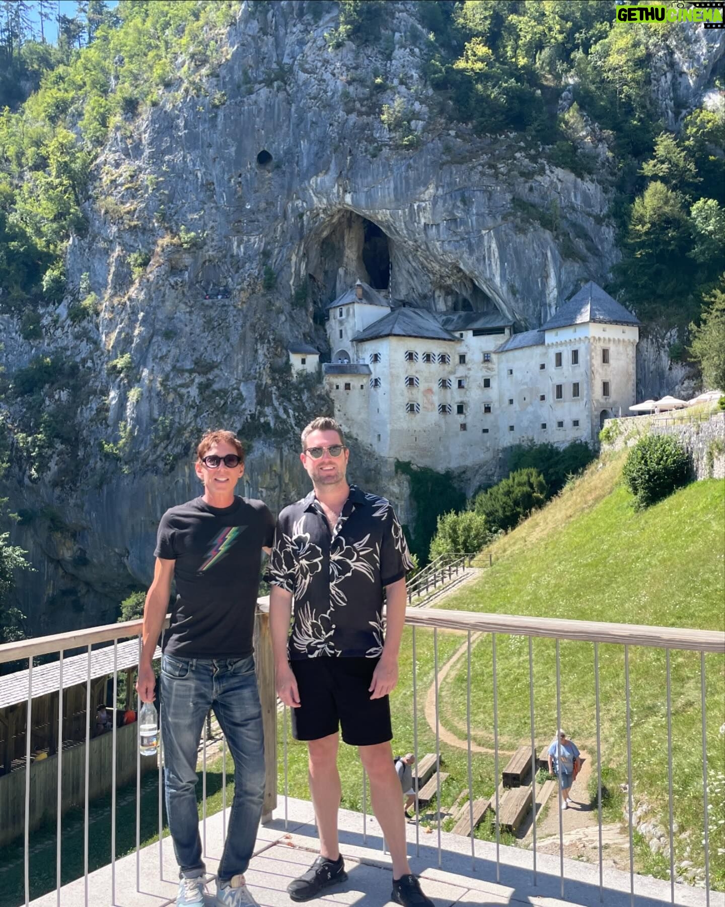 Sherry Vine - 1K Likes - Exploring Slovenia with @gregkiep We had a day trip out to the coolest castle built into a mountain called Predjama Grad. Then these crazy caves called Postojna. A really amazing trip! I’d never seen anything like this.
