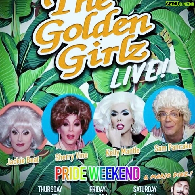Sherry Vine - 303 Likes - IT’S CLOSING NIGHT OF THE GOLDEN GIRLZ LIVE IN NYC! Tonight at 7pm and 9pm at @redeye_ny and then Monday night on Fire Island. Don’t miss the hilarious non stop laugh riot live onstage starring @jackiebeat @thesampancake @kellymantle @gayunclemario2 Happy Pride!
