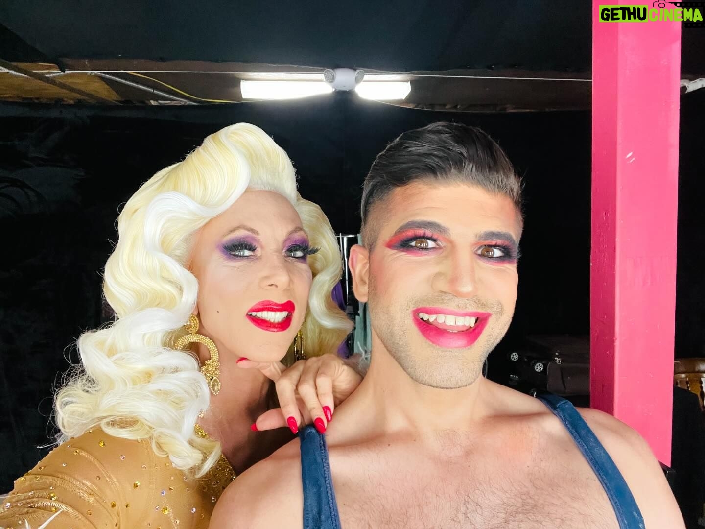 Sherry Vine - 263 Likes - With my baby @theonlyjmv at @troupers429 TONIGHT! 💕💕
