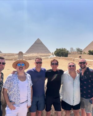 Sherry Vine Instagram - Photo dump from an amazing experience in Cairo. Not a lot of pictures from King Tut’s museum visit as photos were not allowed but one word - OPULENCE! We crammed a lot of sightseeing into a few hours Fritz, @williamtnhall @gregkiep @bradloekle @trevor_ashley @atlantisevents