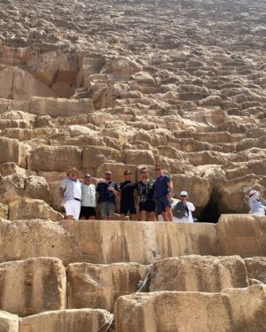 Sherry Vine Instagram - Photo dump from an amazing experience in Cairo. Not a lot of pictures from King Tut’s museum visit as photos were not allowed but one word - OPULENCE! We crammed a lot of sightseeing into a few hours Fritz, @williamtnhall @gregkiep @bradloekle @trevor_ashley @atlantisevents