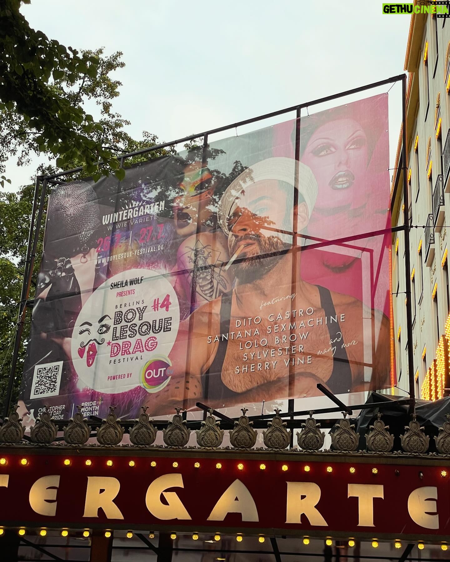 Sherry Vine - 396 Likes - BERLIN! There are still some tickets left for tonight’s Boylesque Drag Festival Last night was sold out and AMAZING! @sheilawolf @wintergartenberlin @boylesquedragfestival @nikohaerting