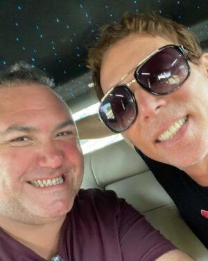 Sherry Vine Instagram - So excited to spend a week at sea with @trevor_ashley Non stop laughing! We shared a car from the airport and had dinner last night in Istanbul. 💕 @atlantisevents