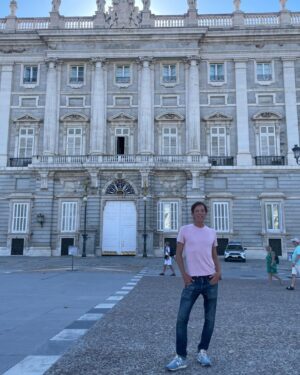 Sherry Vine Instagram - Had a quick stop in Madrid to visit my dear friends Lucas and Pablo (Feliz Cumpleaños) I don’t know who is casting the police officers here but bravo. Give that person an Oscar!