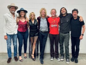 Sheryl Crow Instagram - I love these people! They are family… and the greatest musicians! 

And Happy Birthday, Chris Hudson!! 🥳🎉🥳 My 30 year tour manager… You are THE BEST! ❤️

#audleyfreed @jengunderman @pstroud #robertkearns @fredeltringhamdrummer #chrishudson