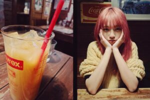 Shiori Instagram - pink？orange？RED？hair🐙