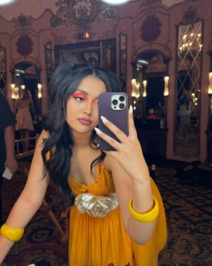 Shivani Paliwal Instagram - Lights camera action baby🧡