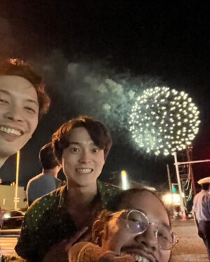 Sho Kiyohara Instagram - 守屋と三宅来てくれたー