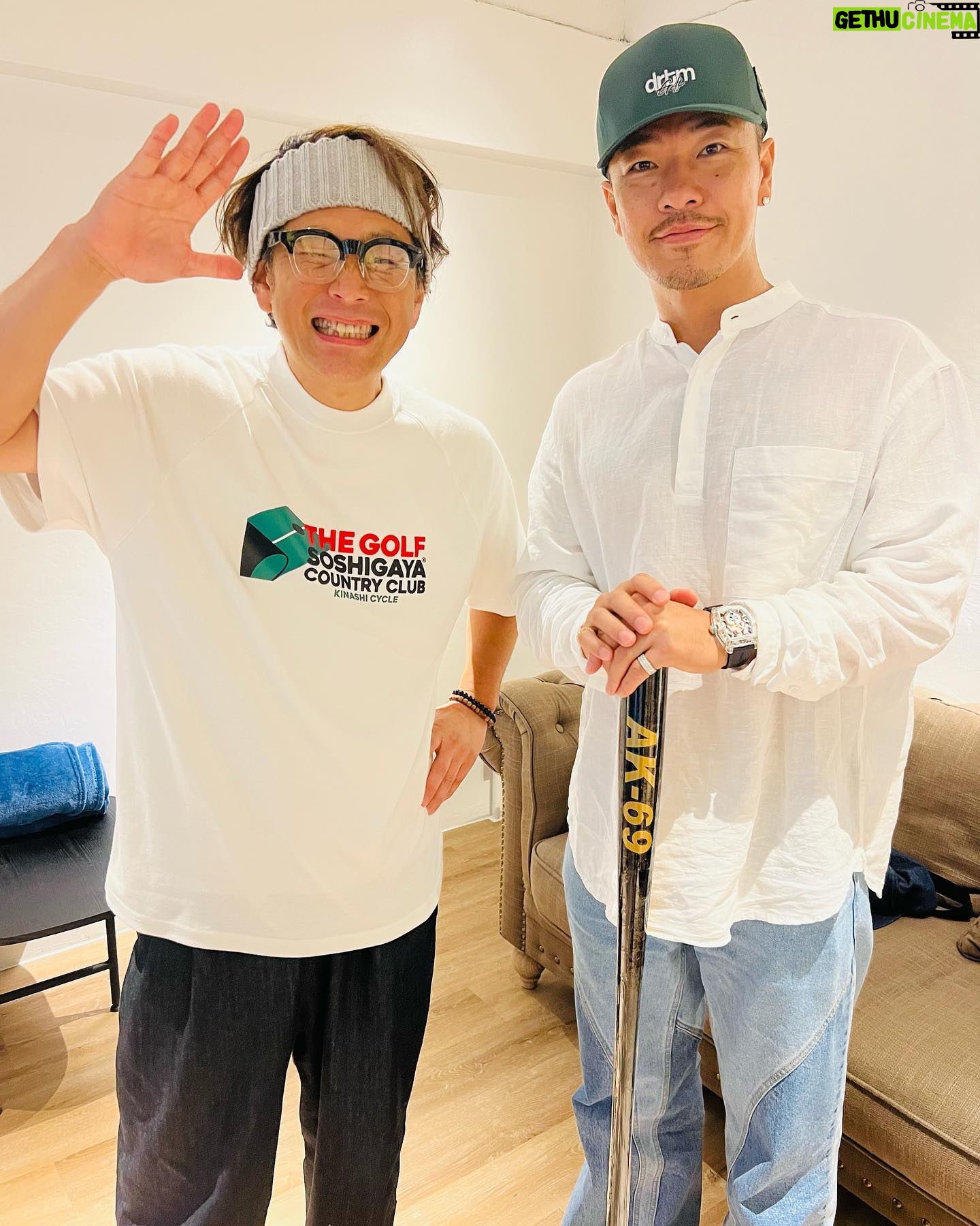 Shôzô Endô - 1.4K Likes - AK-69君もゴルフにハマってまーす✌️カリスマ、オーラやばい!#遠藤章造#ココリコ#AK-69#ゴルフ#ラジオ#ホホホイサンデー#カリスマ