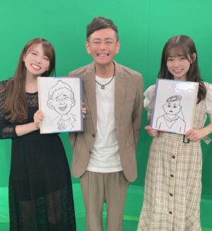 Shôzô Endô Instagram - 素敵な2人に似顔絵を描いてもらいましたー！が…⁉︎
#遠藤章造#ココリコ#abematv#六本木フレンドパーク#ラストアイドル#西村歩乃果#白石真菜#似顔絵#うまい#こわい#ありがとう