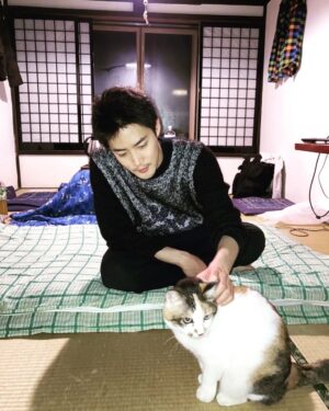 Shunya Shiraishi Instagram - with Maru