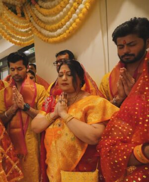 Siddharth Nigam Instagram - We performed the Griha Pravesh, Kalash Puja, and Rudra Abhishek in our new home in Mumbai—the city of dreams, where our dreams have finally come true. This isn’t just a house; it’s the culmination of years of hard work and dedication. My brother and I have always wanted to give our mom the home she deserves, and seeing her walk into her own space, surrounded by love and blessings, was a moment we’ll treasure forever. This home represents our journey, our struggles, and our triumphs, and I couldn’t be more grateful to share it with the people who mean the most to me. Here’s to new beginnings and endless memories in the city where our dreams became reality. 🙏🏽❤️ #GrihaPravesh #KalashPuja #RudraAbhishek #MumbaiDreams #FamilyBond”