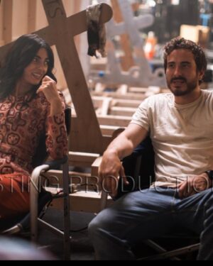 Silvia Colloca Instagram - @rycorr appreciation post! 
We have been friends for years, but last year I had the honour of sharing some screen time with this beautiful man and wonderful actor on the movie @stingfilm . Needless to say it was joyous, in spite of a pesky arachnid trying to turn us all into a snack. 
Thanks for the cuddles and laughter, my friend!
The movie has already opened worldwide and it’s finally opened in Australia! If you are into classic, 80s inspired horror flicks, book your seats!
The movie stars the incomparable @alylabrowne , who gives yet another stellar performance. 
Thanks to Kiah Roache Turner for letting us play in your crazy movie, and big shout out to @wetaworkshop for creating a truly terrifying creature . 
Enjoy some BTS footage , wish I could post more but it’s way too graphic for here!! 😂😱 🕷️ 

Special mention to the incredible artists at @makeupeffectsgroup who were up with me at ungodly hours of the morning to glue all kinds of stuff on my face and body! Wish I could share more pictures of that, but it may ne too realistic and scary….

@jamiehilton1 gets the crown as best producer ever!
Go team!

#stingfilm #ryancorr