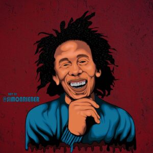 Simon Rieber Instagram - 𝚂𝚙𝚎𝚌𝚒𝚊𝚕 𝚊𝚛𝚝 𝚏𝚘𝚛 𝚝𝚑𝚎 𝙻𝚎𝚐𝚎𝚗𝚍 @bobmarley ✍🏾🔥
.
.
.
.
𝐀𝐑𝐓 𝐁𝐘 @simonrieber 
.
.
.
.
.
#simonrieber #artist  #digitalartist #drawing #draw #raggae #legend #bobmarley #bobmarley75 #illustration #illustrationartists #instagood #instagram #artdaily #grow #music #authentic