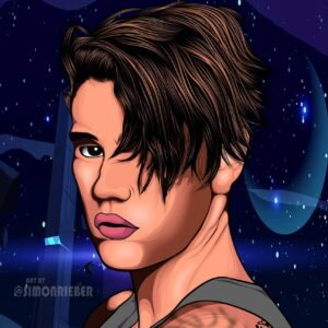 Simon Rieber Instagram - I just finished custom artwork for @justinbieber ✍🏾🖼🔥
.
.
.
.
.
.
Artwork by @simonrieber 
.
.
.
.
.
#simonrieber #justinbieber #justinbeiber #justinbieberedits #bieber #billboard #mtv #art #artist #drawing #draw #illustration #procreate #ipadpro #customart