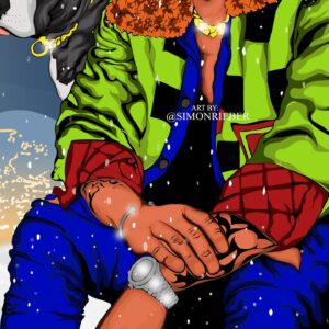 Simon Rieber Instagram - Just finished artwork for @jasonderulo ✍🏾🖼💯🔥
.
.
.
.
.
.
#simonrieber #jasonderulo #jasonderulofans #jasondeanedit #derulofamily #teamderulo #jasonderuloworldtour #ART #digitalart #drawings #artist #artwork #artlovers #artoftheday #painting #paint #sketching #sketchbook #ipad #ipadpro #procreate #illustration #glow #makeup #aesthetic