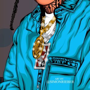 Simon Rieber Instagram - Artwork for @youngma it's her birthday, tag her please. ✍🏾🖼💯🔥🔥
.
.
.
.
.
.
.
#simonrieber #youngma #youngmafans  #musician #digitalart #art #drawing #artist #artwork #artlovers #artoftheday #painting #paint #skechers #skechbook #ipad #procreate #illustration #makeup #glow #aesthetic