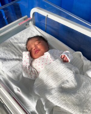 Simon Webbe Instagram - 🎀Riya Diamond Webbe🎀

Hi everyone, I’m here! I was born on the 27.06.2024 at 12.55 weighing 7.02lbs 🥰

I’m sorry it’s taken my parents so long to introduce me. They have been enjoying the baby bubble world, giving me lots of cuddles and kisses along with my big Sister, Cyan😚 

This is my life so far! 🧿

#newborn #babygiirl