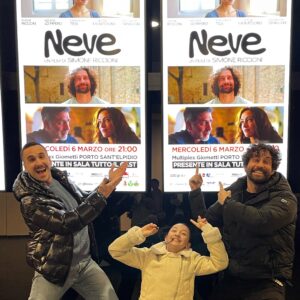Simone Riccioni Instagram - Da oggi 7 Marzo - NEVE è al cinema ❤️❤️❤️
Fateci sapere se vi piace 😜🫶 mi raccomando tanto passaparola 🫣
#film #neve #cinema #filmneve #nevefilm