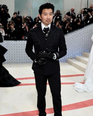 Simu Liu Instagram - when donatella asks you to go to the met…

grooming @melissa.dezarate
styling @jeanneyangstyle
suit and gloves @versace
brooch @tcgoutal
chains @jacobandco
watch @vacheronconstantin
courtesy of @gettyentertainment @metcostumeinstitute @voguemagazine