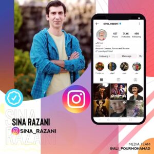 Sina Razani Instagram - .
سپاس از علی پور محمد عزیز ، برای گرفتن تیک آبی پیجم.
کاربلد،متشخص و رفیق. تعاریف مشترکی که از کلی از رفقا و همکارهایی که علی عزیز تیک آبی پیجشون رو گرفته شنیدم و کاملا موافقم.
ممنونم علی جان🙏💫💚

@ali_pourmohamad
@arta_media_official

.
.
.
.
.

#سینا_رازانی #سینارازانی #علی_پورمحمد