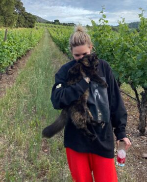 Skylar Grey Instagram - Little stinker got out