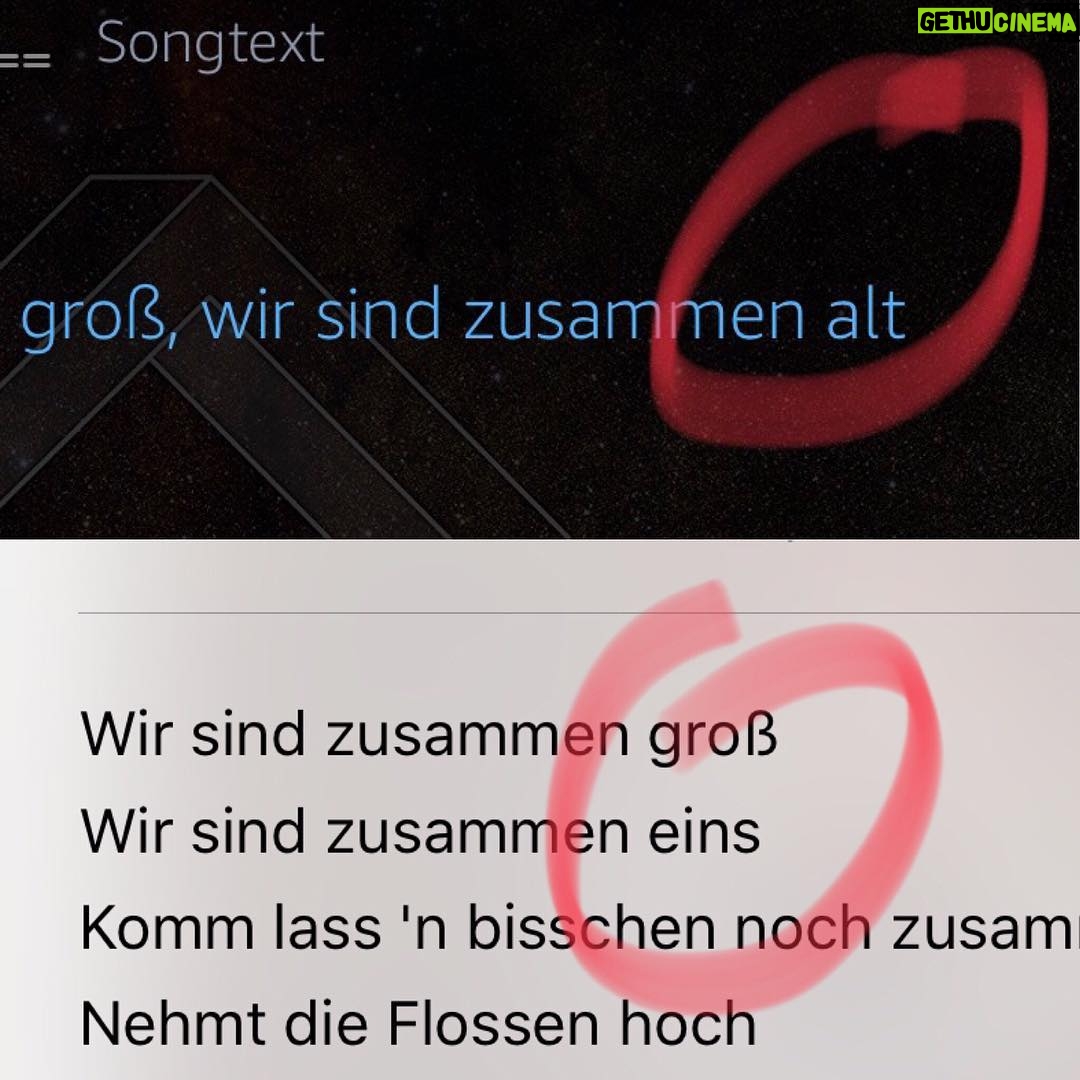 Smudo - 1.6K Likes - Verdammte Axt. Alles muss man selber machen. Es heisst „...zusammen EINS“ und nicht zusammen ‚alt‘. @amazonmusicde (oben) falsch. Unten @applemusic (unten) richtig!