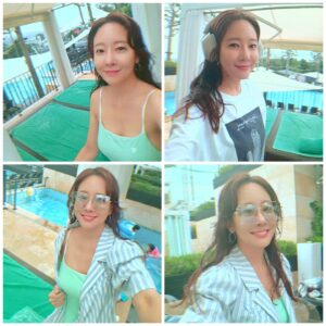 So Yoo-jin Instagram - 🦋🌊🌴
#여름방학 ♡
오늘도 잘 놀았다~~