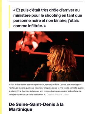 Soa De Muse Instagram - Merci StreetPress @streetpress 
Pauline Gauer @paulinegauer 
Bénédicte Gilles @benlecookie
Article à lire sur StreetPress.com

Fière d’avoir réalisé cet interview chez moi à @labouche_cabaret aux côtés de ma famille @mascaremascare @grand.soir @bilibellegarde_bililarme avec aussi l'intervention de @paloma_hugobardin et virginie despentes 
✨

Merci à mon équipe behind the scenes ,bisous @m3duza  pour cette wig ...et un merci spécial à @paullevrez ❤️✨

BOOYAH