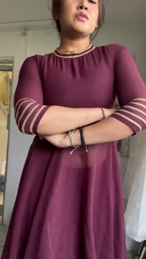 Sofia Ansari Instagram - #grwmreel
Dress @shakuntaa @meeshoapp
Jewellery @jawelerycollection
Lip oil @nooni_official
👠 @catwalk.india
#bodyimage #fyp #explore #sofiaansari