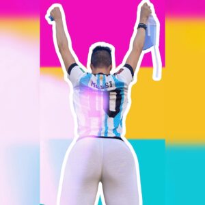 Sofía Camará Instagram - Argentina Campeón Mundial de Fútbol Qatar 2022 - nos subestimaron, pero demostramos de que estamos hechos los Argentinos SABÉLO ⚽️🏆🌎