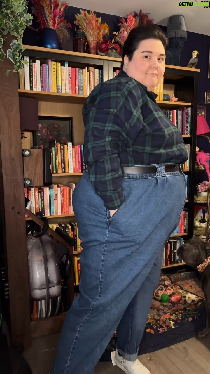 Sofie Hagen - 5.6K Likes - You wanted more clothes stuff!
Trousers are, of course, @lucyandyak and the shirt is @jacamouk. Dog is model’s own.