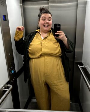 Sofie Hagen Instagram - Photo Dump of Edinburgh shenanigans   some LOOKS   some selfies.

I’m doing my show BANGLORD at the Edinburgh Fringe and I am having a lovely time.

I have seen some GREAT shows, including @chloebadcliffe, @paddyisyoung, @marywiththegoldshoes, @dnlfoxx and of course, @jodiemitchetc … 

(I directed Jodie’s show so it’s kind of cheating to mention it but its brilliance is all down to Jodie.)

Today’s show is sold out. And a few more dates are SELLING out.

In short: I’m having a good time and I love Edinburgh.

First photo is taken by @abbywambaugh who needed to be credited!