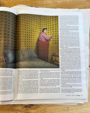 Sofie Hagen Instagram - I’m in the Guardian with an extract from my book!

In 19 days, my book Will I Ever Have Sex Again? comes out and I’m excited and scared and nervous and overwhelmed and happy. I’d love for you to pre-order it. 🫶🏻

The photographer @jaybrooksphoto was incredible, so was makeup and hair artist @danirichardson! @sandysuffield was the brilliant set designer! And thanks to @blinkpublishing for sorting it all and literally ironing my clothes for me. 👀

Oh and the top is @lucyandyak and the trousers are @fashionbrandcompany !
