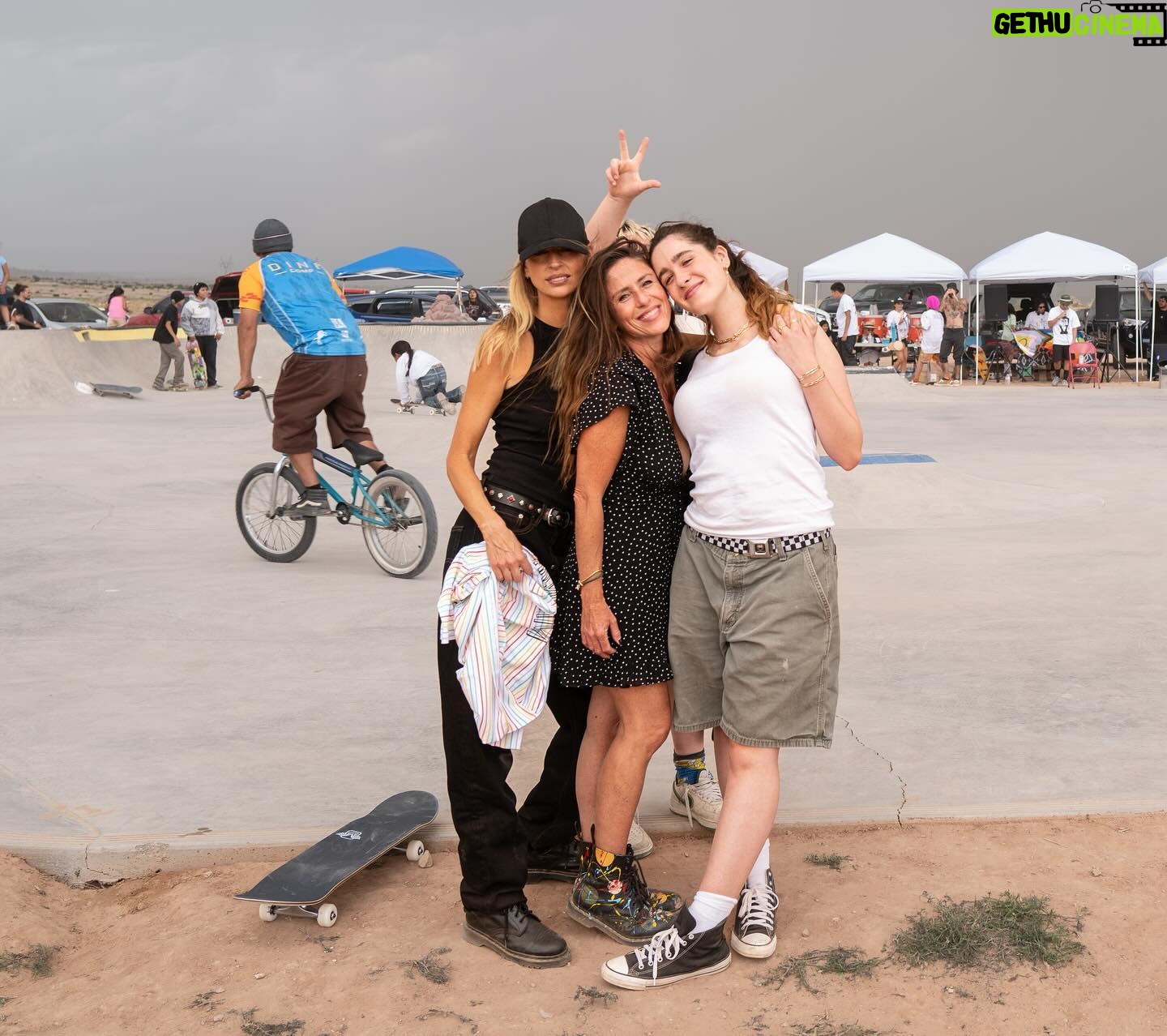 Soleil Moon Frye - 3.1K Likes - This was a truly incredible journey. Loved traveling to the The Diné Skate Garden Project— a community-led project by Diné (Navajo) brand @4kinship & our incredible friend @amydenetdeal Amazing going with some of the most inspiring people in my life to a place I have dreamed of for so many years. @ashleighdempster & @sirmattgeorge are always making a difference in the world, the incredible crew of our kids, the beautiful @poet_siennarose who keeps me inspired daily @jaggerblue_ supporting in spirit while spending her summer blowing my mind at film school, our incredible boys, what a bunch, @ashleighdempster & @sirmattgeorge you were rockstars with them & @orpheuhan15 a constant force of light in our lives, @annyounglee & @coreresponse thank you for the love and support on this adventure.
The Diné Skate Garden Project
brings the sport of skateboarding to Indigenous youth of Navajo Nation. @ashleighdempster captured so many of these stunning images. She is so beautiful in front of and behind the lens. A huge kind heart, forever friend and spirit sister that I love so very much.
Xx