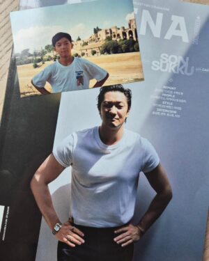Son Suk-ku Instagram - Signature pose since 1994