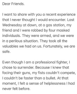 Song Yadong Instagram - "Facing Danger: Wisdom Over Strength"

Thank you to my friend @nanunlimited for making the right choice, even when he was angry after being beaten.～