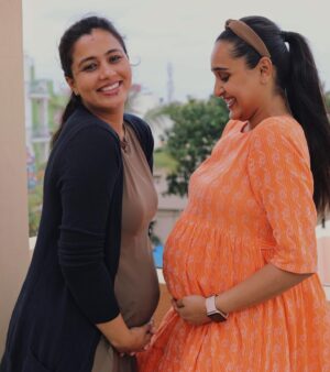 Sonu Gowda Instagram - Mom’s to be ❤️🧿🧿🧿🧿🧿