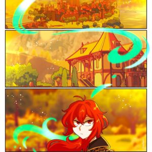 Sophie Feher Instagram - And with that, we come to an end. Thank you so much for reading my silly little comic. When I started it back in 2022 I just wanted a project to work on after graduating. I had just finished Piece of Cake, and wanted to write again. I had been playing Genshin for about a year and a half so I had a pretty good grasp on the way story quests work by that point and I thought it would be a good way to go out of my comfort zone in both script and art style. It was a challenge, but a fun one, nonetheless. 
I knew it would never get as popular as Imposter Syndrome, but something told me to just keep on going and see what happens. I’m very glad that I did, thank you all for pushing me to finish my biggest project yet. I can’t wait for what comes next.❤️
#art #myart #fanart #doodle #drawing #sketch #comic #cartoon #animation #anime #manga #genshinimpact #genshinoc #oc #originalcharacter #jeangenshinimpact #diluc #kaeya #venti #aether #paimon #barbaragenshin